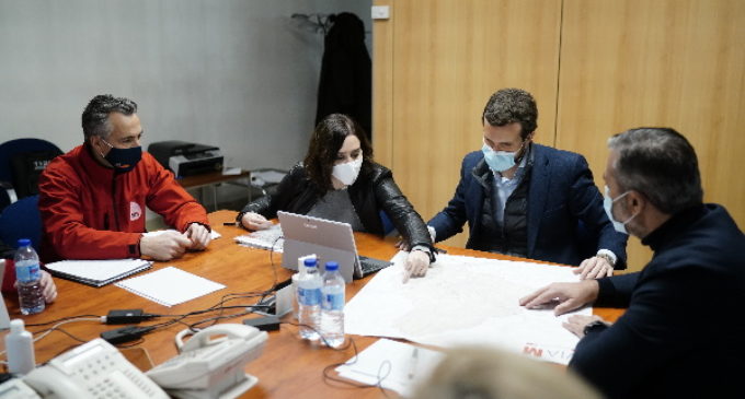 Díaz Ayuso: “respaldo absoluto” de la Comunidad de Madrid a cualquiera que solicite la declaración de zona catastrófica