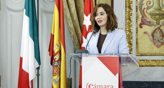 Díaz Ayuso ofrece a las empresas italianas “la normalidad” de Madrid para invertir y crecer frente a “políticas empobrecedoras, autoritarias y divisorias”