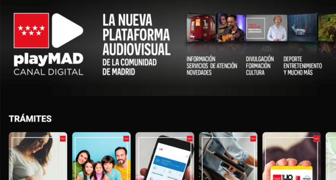 Díaz Ayuso presenta PLAYMAD, la plataforma de TV digital de la Comunidad de Madrid que transformará la relación de los ciudadanos con la Administración