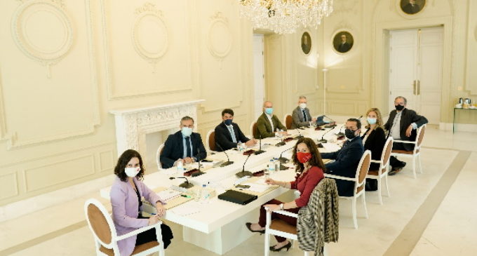 Díaz Ayuso preside la reunión del Consejo de Gobierno en la Real Casa de Correos