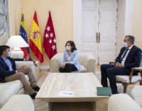 Díaz Ayuso recibe a Leopoldo López para analizar la situación de Venezuela