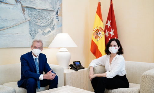 Díaz Ayuso se reúne con Caballero Klink para hacer balance de su paso por la Fiscalía Superior de Madrid