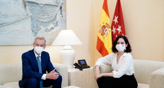 Díaz Ayuso se reúne con Caballero Klink para hacer balance de su paso por la Fiscalía Superior de Madrid