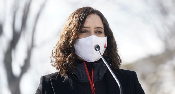 Díaz Ayuso valora “muy positivamente” que el Gobierno declare zona catastrófica la Comunidad de Madrid
