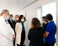 Díaz Ayuso visita la Sala de Hospitalización de Cuidados Paliativos Pediátricos del Hospital público Infantil Niño Jesús