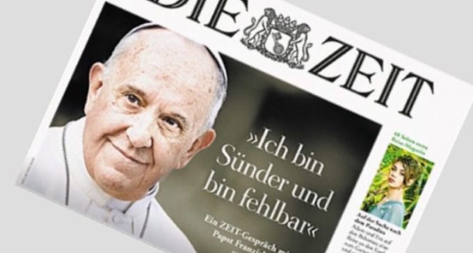 Entrevista de Francisco a Die Zeit: Los populismos son mesiánicos y terminan mal, lo demuestra el siglo pasado