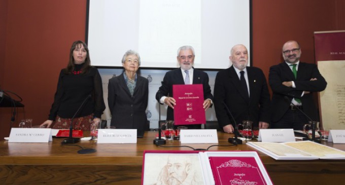 Dionisio Redondo recopila los manuscritos de Miguel de Cervantes en el IV Centenario de su muerte