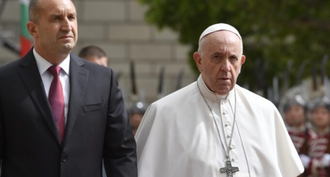 Discurso del Papa: “Dios bendiga a Bulgaria y la conserve pacífica y acogedora”