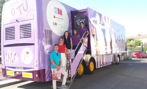 El autobús “Drogas o Tú” recala este verano en 47 municipios de la Comunidad de Madrid