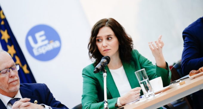Díaz Ayuso alerta del peligro de los nacionalismos y apela a la unidad para buscar un proyecto común europeo