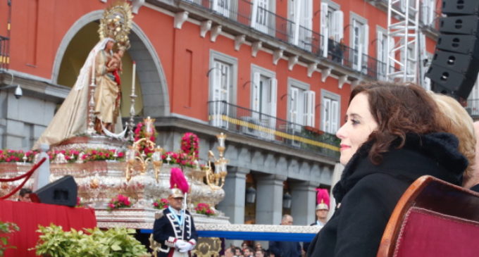 Díaz Ayuso asiste a la Misa Solemne de la festividad de la Almudena, patrona de Madrid