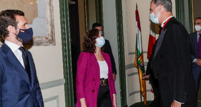Díaz Ayuso asiste a la apertura del año judicial en el Tribunal Supremo presidida por Felipe VI