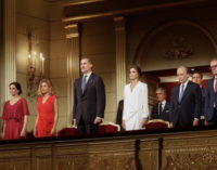 Díaz Ayuso asiste a la inauguración de la temporada del Teatro Real presidida por los Reyes