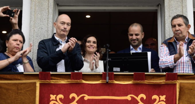 Díaz Ayuso asiste al pregón de las Fiestas patronales de Majadahonda