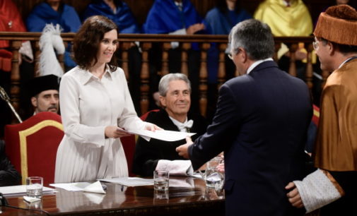 Díaz Ayuso defiende atraer el talento internacional a la Comunidad de Madrid para reforzarla como capital mundial del español
