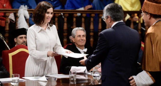 Díaz Ayuso defiende atraer el talento internacional a la Comunidad de Madrid para reforzarla como capital mundial del español