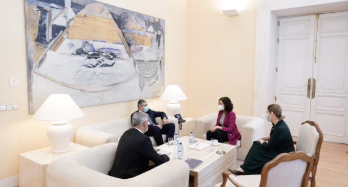 Díaz Ayuso estudia con la OMT convertir Madrid en uno de los primeros destinos turísticos del mundo con protocolo COVID-19