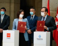 Díaz Ayuso potencia la Seguridad y Emergencias con la incorporación de los Bomberos de Leganés en la ASEM112