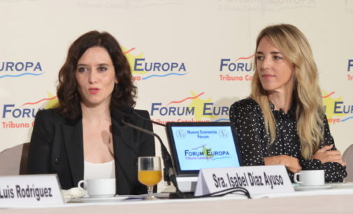 Díaz Ayuso propone una plataforma de empresas catalanas y madrileñas para atraer inversión extranjera