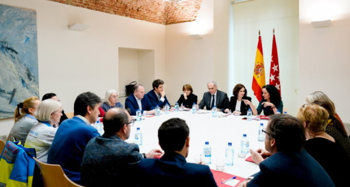 Díaz Ayuso se reúne con el Comité de Expertos del Nuevo Coronavirus de la Comunidad de Madrid