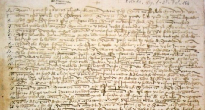 EE.UU. devuelve al Vaticano una carta en la que Colón da la noticia del descubrimiento de América