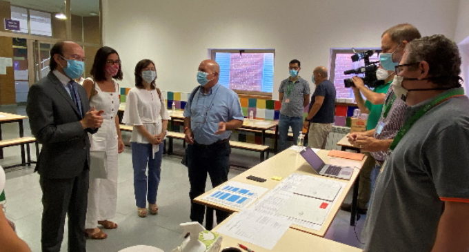 La Comunidad agradece el trabajo de tribunales y voluntarios que hacen que la EVAU se desarrolle con absoluta normalidad