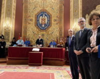 Eduardo Sicilia, en los actos de la festividad de Santo Tomás de Aquino, patrón de las Universidades