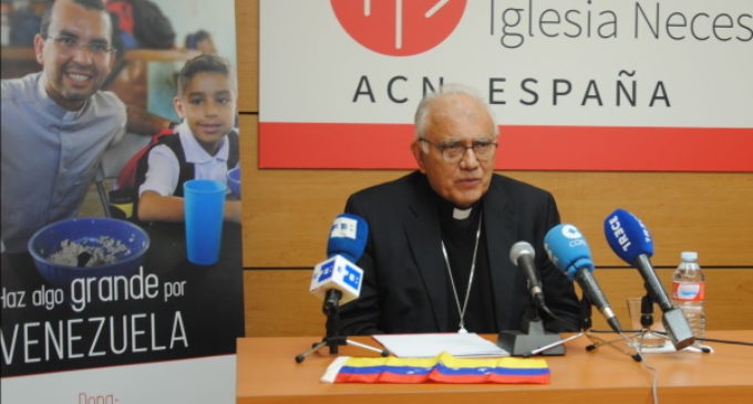 El Cardenal Porras sobre Venezuela: “los cambios verdaderos se construyen siempre desde abajo