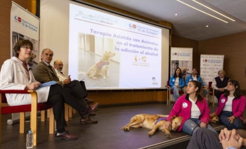Hospital 12 de Octubre: beneficios de la terapia asistida con animales en el tratamiento y rehabilitación de pacientes alcohólicos