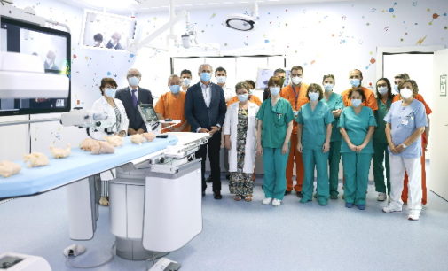 El Hospital Gregorio Marañón estrena una sala de hemodinámica híbrida para el tratamiento de las cardiopatías congénitas en niños