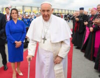 El Papa Francisco se despidió de Hungría