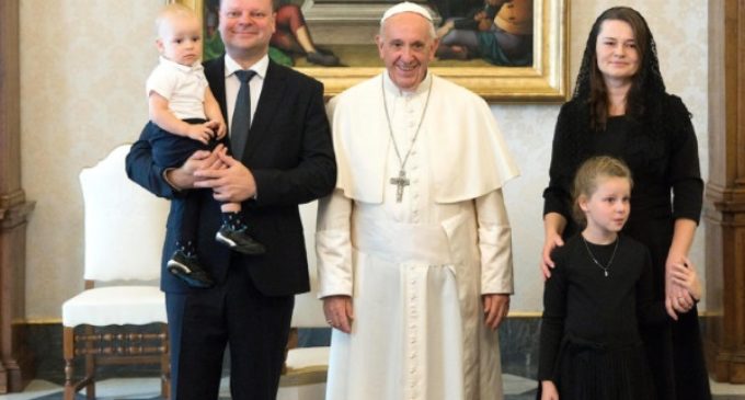 Lituania: El primer ministro Skvernelis es recibido por el Papa
