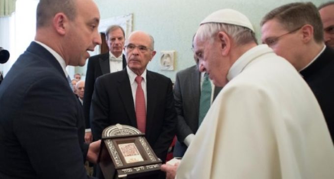 El Papa a la Liga antidifamación: nunca más una iniquidad como la Shoah