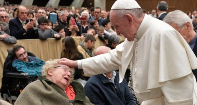 El Papa a Capodarco: ‘La inclusión de los más débiles indica la calidad de vida de una sociedad’