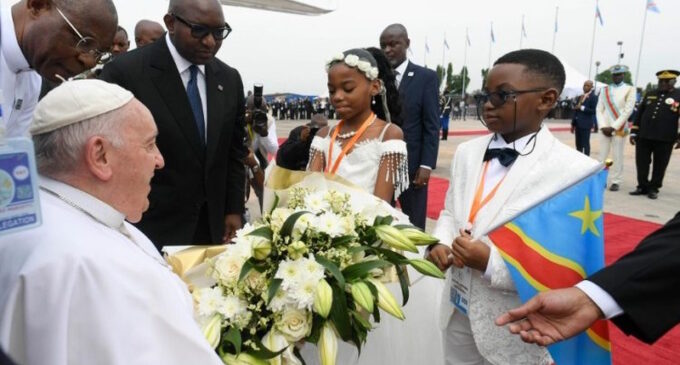 El Papa se encuentra en Kinshasa como peregrino de paz