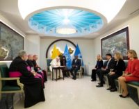 El Papa visita la sede de la Organización de las Naciones Unidas para la Alimentación y la Agricultura