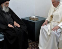 El Papa y los líderes religiosos animan acciones políticas por la paz