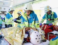El SUMMA 112 organiza un simulacro de accidente con múltiples víctimas para visibilizar la labor de los Técnicos de Emergencias Sanitarias