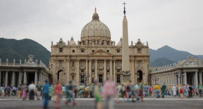 El Vaticano se convertirá en un espacio “libre de plástico”