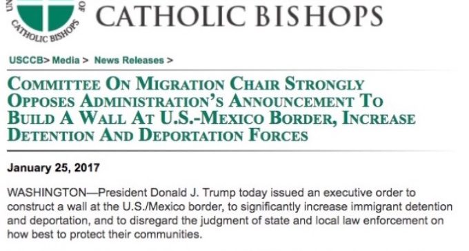 Los obispos de EEUU temen que el muro de Trump vuelva a los inmigrantes aún más vulnerables a los traficantes
