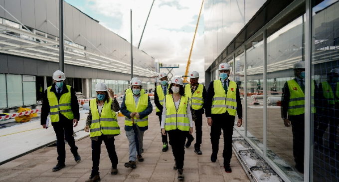 El nuevo Hospital de Emergencias Enfermera Isabel Zendal de Madrid ya alcanza el 90% de su construcción