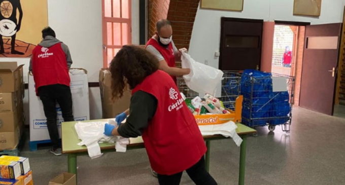 El número de personas atendidas por primera vez por Cáritas Diocesana de Madrid se triplica