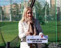 Cifuentes ha presentado el nuevo parque que Canal construirá en los terrenos de las instalaciones de golf de Chamberí
