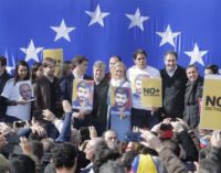 Cifuentes participa en el acto ‘A 3 años del encarcelamiento injusto de Leopoldo López. No + dictadura en Venezuela’