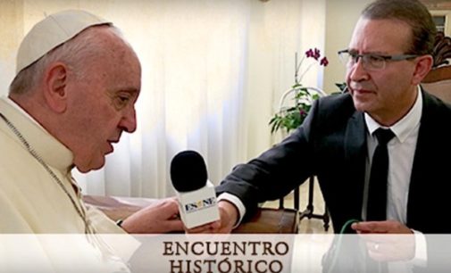 Francisco a ‘El Sembrador’: “Los inmigrantes no tengan miedo, estén bajo el manto de la Virgen”