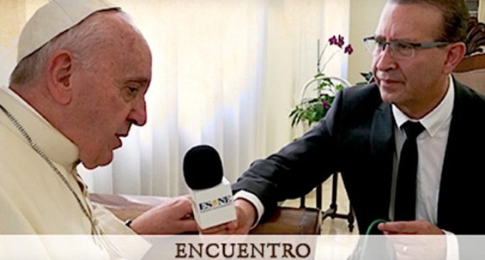 Francisco a ‘El Sembrador’: “Los inmigrantes no tengan miedo, estén bajo el manto de la Virgen”
