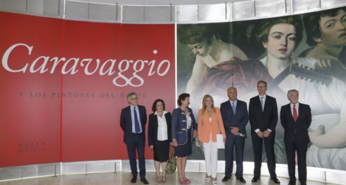 Anunciada Fernández de Córdova participa en la inauguración de ‘Caravaggio y los pintores del norte’