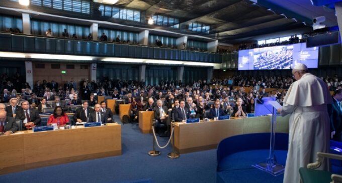 FAO: El Papa aboga por el “desarrollo local” y la innovación tecnológica “al servicio de los pobres”