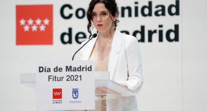 Díaz Ayuso en FITUR: “Madrid está preparada para recibir a todos los que quieran venir a conocernos”