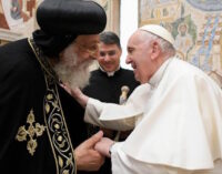 Francisco a Tawadros II: Demos gracias y supliquemos el don de la unidad